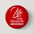 Search for positive thinking buttons Red