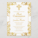 Search for first communion invitations Boy