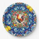 Search for mediterranean paper plates Colorful
