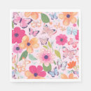 Search for flowers napkins Garden party