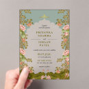 Search for indian lotus wedding invitations Floral