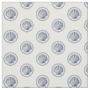 Search for navy blue and white pattern fabric Seashell