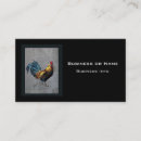 Search for farm animal business cards Rooster