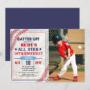 Search for baseball game party invitations All star