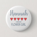 Search for flower girl buttons Bachelorette party