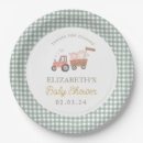 Search for farm animal baby shower plates Cow