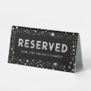 Search for gold reserved wedding signs Black and gold