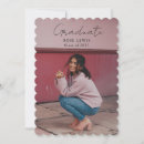 Search for double sided graduation invitations Typography