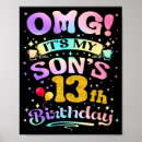Search for 13th birthday posters 13 years