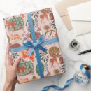 Search for deer wrapping paper Greenery eucalyptus botanical wreath