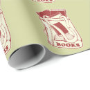 Search for book wrapping paper Novel