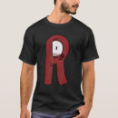 Search for letter r tshirts Alphabet