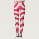 Search for red and white striped leggings Pattern