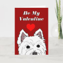Search for westie valentines day cards Heart