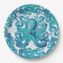 Search for octopus paper plates Marine life