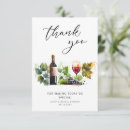 Search for wine thank you cards Winery bridal shower