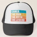 Search for the man the myth the legend hats Vintage