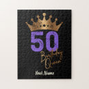 Search for 50th birthday puzzles Fifty