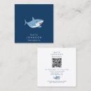Search for shark business cards Marine