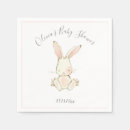 Search for bunny baby shower napkins Modern