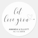 Search for let love grow stickers Calligraphy