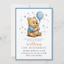 Search for disney 1st birthday invitations Piglet and tigger design