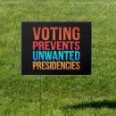 Search for election outdoor signs 2025