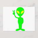 Search for alien postcards Peace