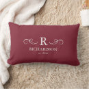 Search for lumbar pillows Monogrammed