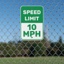 Search for speed limit signs Slow