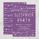 Search for sleepover invitations Modern