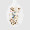 Search for lamb ornaments First christmas