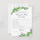 Search for wishes for baby advice cards Green