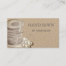Search for needle and thread business cards Vintage