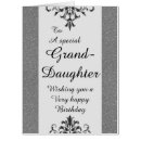 Search for special granddaughter birthday cards Pretty