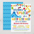 Search for summer bash invitations Waterslide