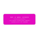 Search for cool return address labels Classic