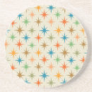 Search for mid century modern coasters Starburst