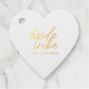 Search for foil favor tags Bridal shower