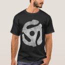 Search for 45 record adapter tshirts Retro