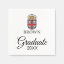Search for brown university napkins Graduation