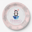 Search for winter wonderland plates Penguin
