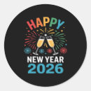 Search for happy new year stickers 2026