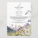 Search for mountain wedding programs Wildflower