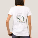 Search for metallic gold tshirts 50th