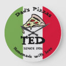 Search for pizza clocks Italian