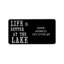 Search for fisherman return address labels Lake