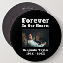 Search for rest in peace buttons In loving memory