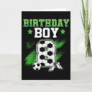Search for 8 year old boy birthday cards Soccer