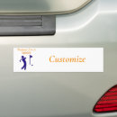 Search for golf bumper stickers Hole in one
